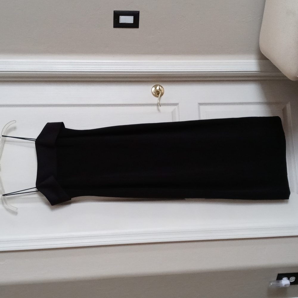 Black evening gown